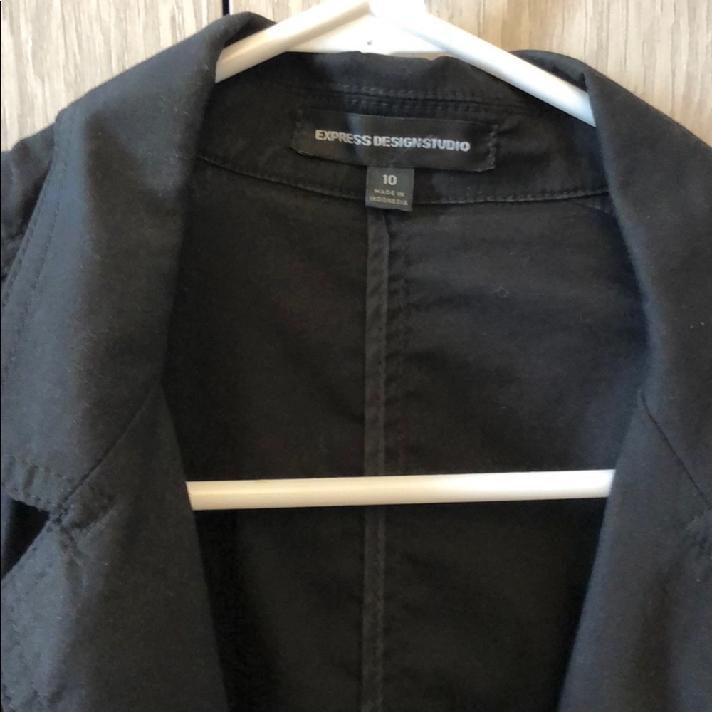 Express Design studio black jacket - Picture 3 of 5